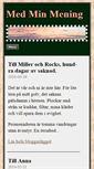 Mobile Screenshot of medminmening.bloggo.nu