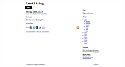Desktop Screenshot of lunkikring.bloggo.nu