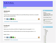 Tablet Screenshot of eriklinafelicia.bloggo.nu