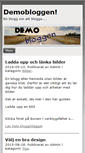 Mobile Screenshot of demo.bloggo.nu