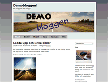 Tablet Screenshot of demo.bloggo.nu