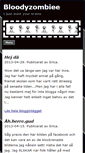 Mobile Screenshot of bloodyzombiee.bloggo.nu