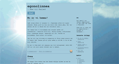 Desktop Screenshot of egonolinnea.bloggo.nu