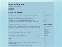 Tablet Screenshot of egonolinnea.bloggo.nu