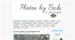 Desktop Screenshot of photos-by-becka.bloggo.nu