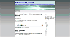 Desktop Screenshot of klass2b.bloggo.nu