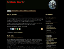 Tablet Screenshot of antisocialdisorder.bloggo.nu