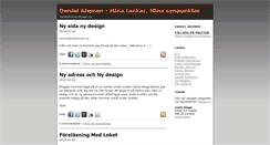 Desktop Screenshot of danielahonen.bloggo.nu
