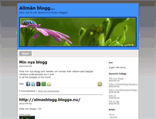 Tablet Screenshot of cornis.bloggo.nu