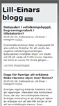 Mobile Screenshot of lill-einar.bloggo.nu