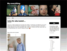 Tablet Screenshot of myeverything.bloggo.nu