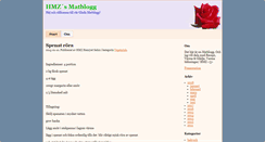 Desktop Screenshot of hmz.bloggo.nu