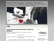 Tablet Screenshot of hollandhair.bloggo.nu