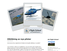Tablet Screenshot of ahflightschool.bloggo.nu