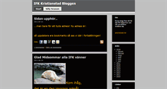 Desktop Screenshot of ifk.bloggo.nu