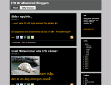 Tablet Screenshot of ifk.bloggo.nu
