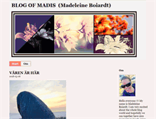Tablet Screenshot of madis.bloggo.nu