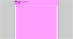 Desktop Screenshot of moja.bloggo.nu