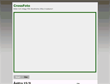 Tablet Screenshot of crossfoto.bloggo.nu