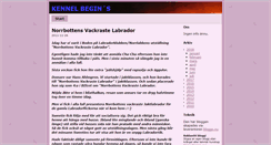 Desktop Screenshot of kennelbegins.bloggo.nu