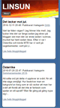 Mobile Screenshot of linsun.bloggo.nu